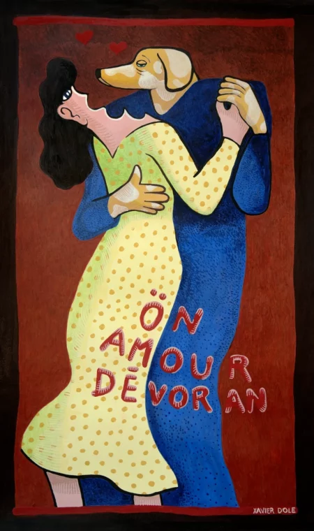 Ön amour dévoran (carte postale)